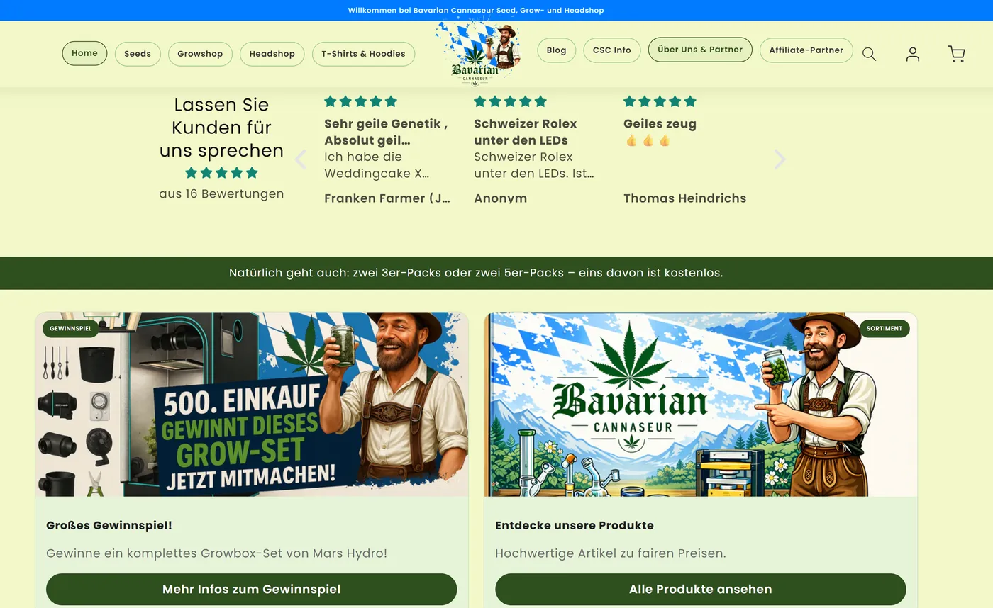 Bavarian Cannaseur Projekt 1